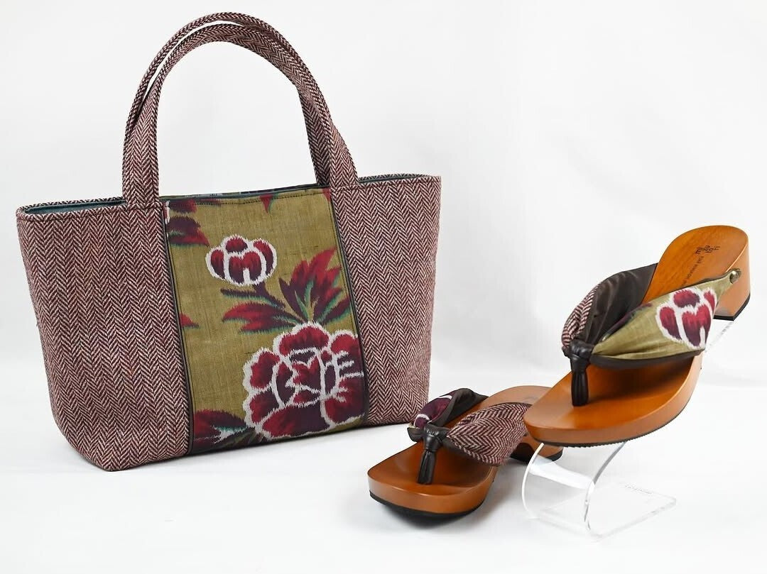 下駄に合うバッグ